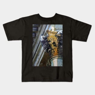 Peregrine Falcon on Saint Stephen's Cathedral (Budapest) Kids T-Shirt